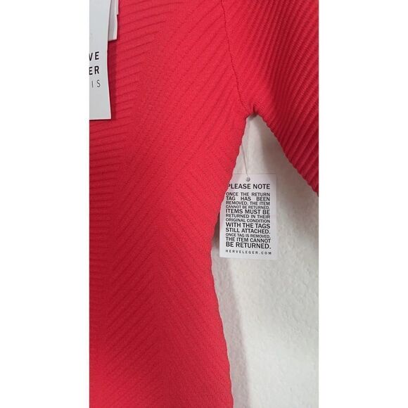 HERVÉ LÉGER Ribbed-knit mini dress - Picture 12 of 12